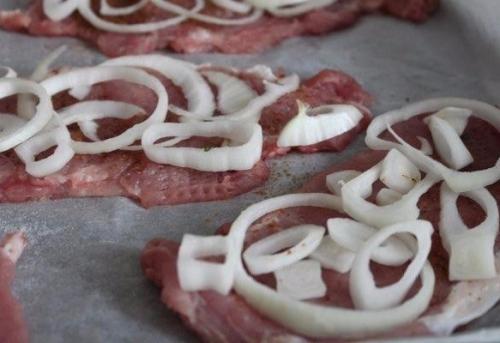 Мясо по-французски с горчичным соусом. 04