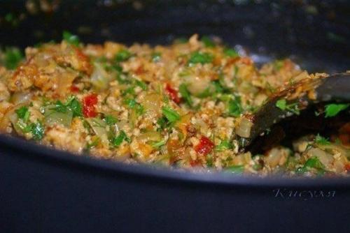 Пирожки с мясной начинкой. 02