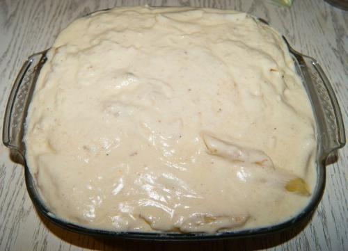 Запеканка из макарон с фаршем. 04