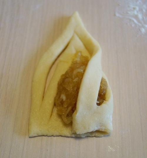 Ароматное яблочное печенье. 06