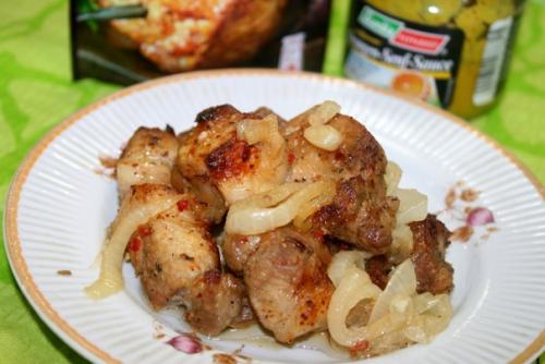 Шашлык в ДУХОВКЕ на луковой подушке. 07