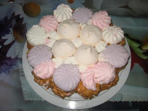 Простой зефирный торт (торт без выпечки. 07 Простой зефирный торт (торт без выпечки. 07