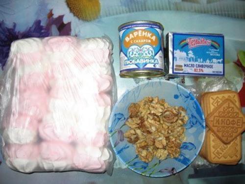 Простой зефирный торт (торт без выпечки. 01 Простой зефирный торт (торт без выпечки. 01