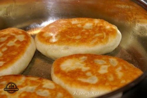 Пирожки с мясной начинкой. 07