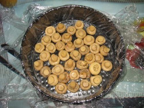 Салат Грибная Поляна (закусочный торт. 01