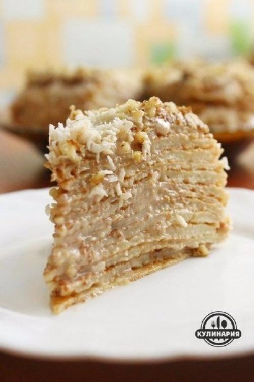 Блинный торт.  Ингредиенты на блины: 01