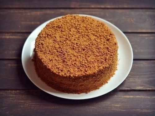 Вкусный и многим полюбившийся торт Рыжик. 07