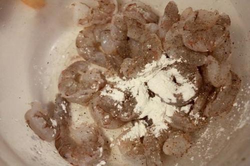 Креветки с рисом. 07