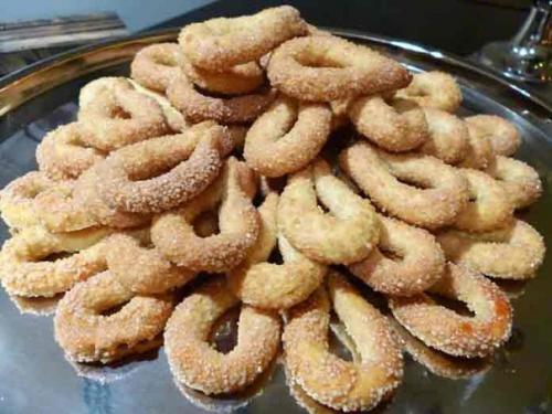 Вкусное хрустящее печенье.
