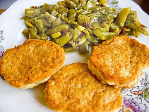 Воздушные котлеты из куриной грудки.