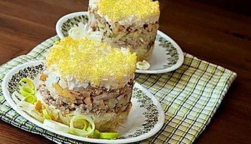 Салат Мужской Каприз.