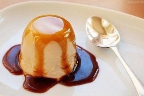 Кофейная панакота.  Ингредиенты: