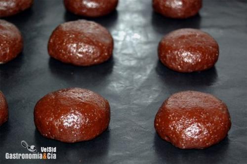 Шоколадное печенье с кокосовой начинкой. 07