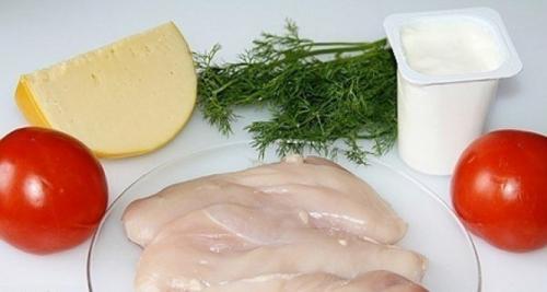 Куриная отбивная под сырной корочкой. 01 Куриная отбивная под сырной корочкой. 01