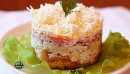 Салат Грибы ПО Шубой.