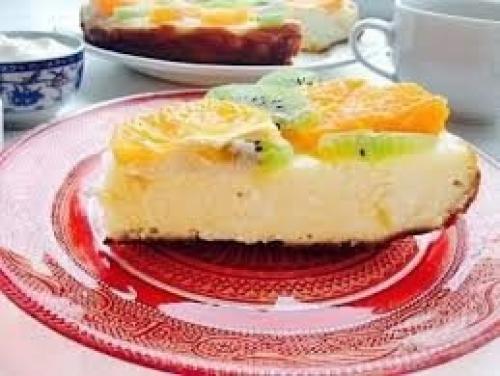 Творожная запеканка с фруктами? 01