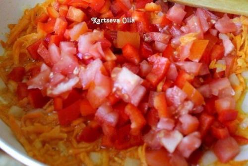 Курица с рисом и овощами по-каталонски. 02