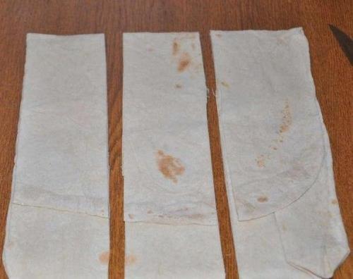 Вкусные конвертики.  Нет ничего проще чем приготовить эти замечательные и сытные пирожки. 02