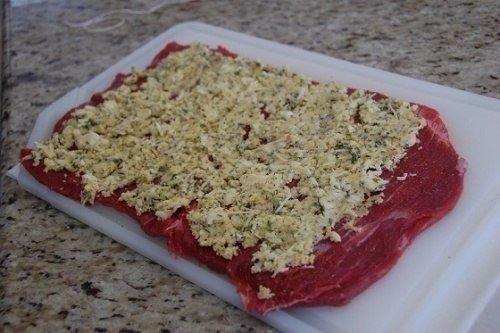 Рулет банкетный.  Ингредиенты: 06