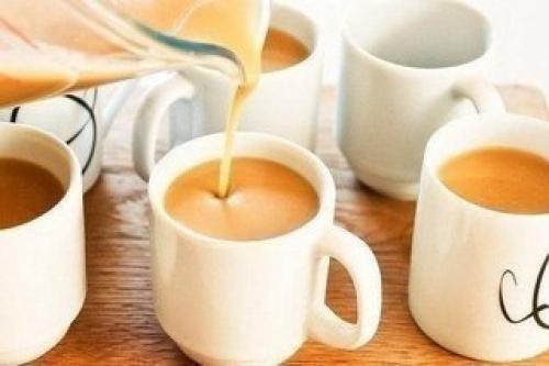 Кофейная панакота.  Ингредиенты: 01