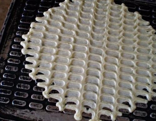 Вафельные трубочки с начинкой. 04