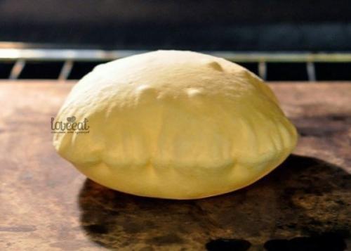 Домашние лепешки пита. 06