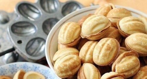 Печенье Орешки.  Ингредиенты: