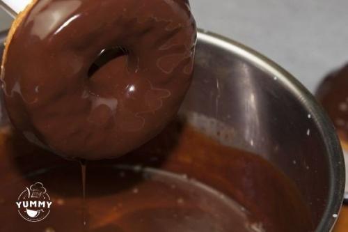 Домашние пончики.  Ингредиенты: 08