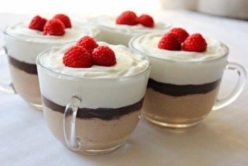 Творожный капучино.  Нежный, воздушный десерт!