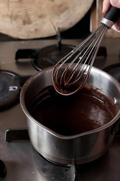 Шоколадно - ореховое парфе. 03