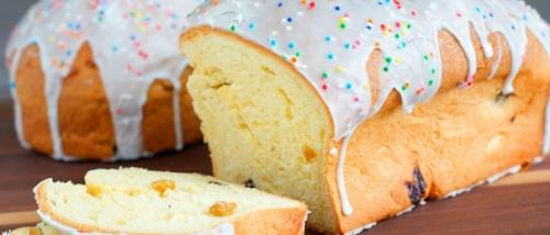 Кулич на кефире Бесподобный.