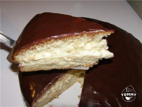 Нежный торт.

Ингредиенты: 

