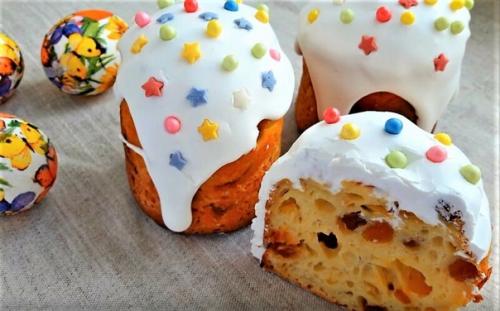 Глазурь для кулича без яичного белка.