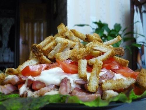 Салат Кармен. Ням - ням.