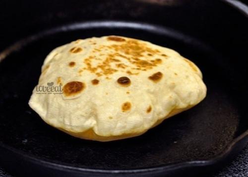 Домашние лепешки пита. 08