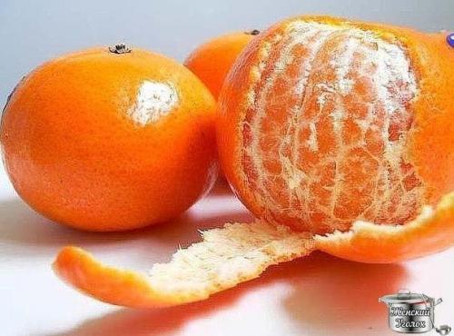 В кожуре мандарина - огромная сила?