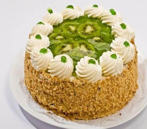 Торт Лимонный с киви.