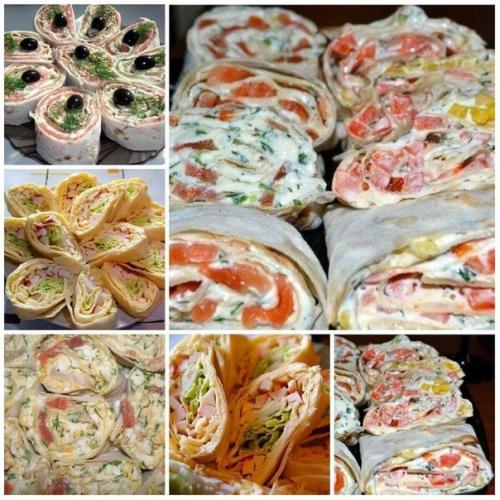 13 вкусных закусок из лаваша.