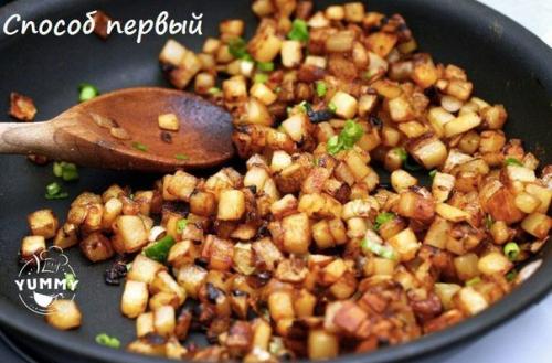 Топ - 5 рецептов жаренной картошки.