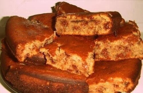 Очень быстрый пирог с вареньем - экономный.
