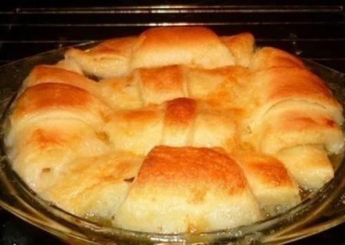 Безумно вкусные слойки с яблочком! 04