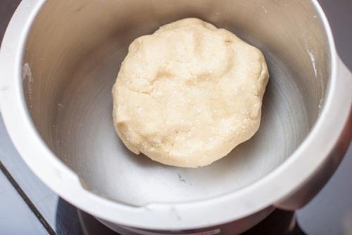 Пирог из творожного теста с яблоками. 02