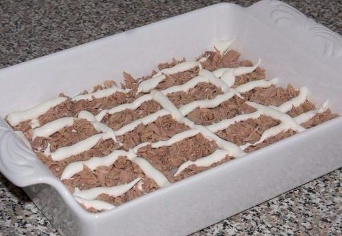 Салат Мимоза.   Ингредиенты: 03