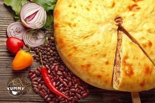 Осетинские пироги с мясом.