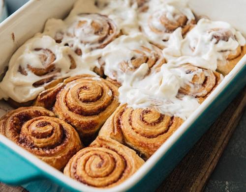 Пышные и ароматные булочки синнабон. 01 Пышные и ароматные булочки синнабон. 01