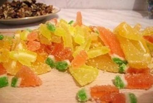 Пирожное из кукурузных палочек. 02