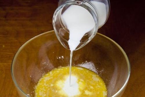 Домашние пончики.  Ингредиенты: 01