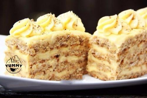 Рецепт ореховых пирожных. 08