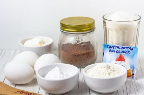 Сметанный шоколадный торт. 01