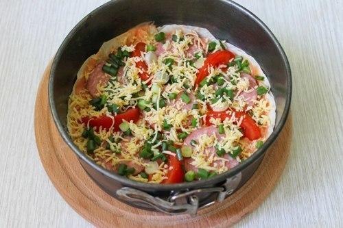 Эконом пицца на лаваше - быстро и очень вкусно! 07 Эконом пицца на лаваше - быстро и очень вкусно! 07